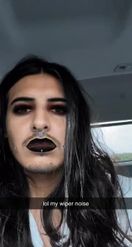 Preview for a Spotlight video that uses the Goth Lens