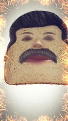 Preview for a Spotlight video that uses the Funny Bread Lens