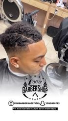 Preview for a Spotlight video that uses the you barbershop Lens