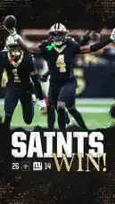 WEEK 5️⃣ vs Giants by @saints with original sound