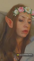 Preview for a Spotlight video that uses the Elf Crown Lens