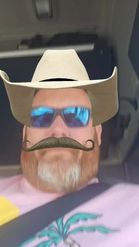 Preview for a Spotlight video that uses the Cowboy Stache Lens