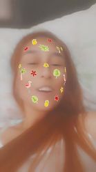Preview for a Spotlight video that uses the Tropical Stickers Lens