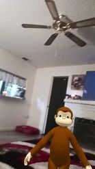 Preview for a Spotlight video that uses the Curious George Lens