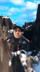 Preview for a Spotlight video that uses the Superhero Flying Lens