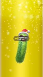 Preview for a Spotlight video that uses the Christmas Pickle Lens
