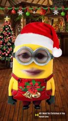 Preview for a Spotlight video that uses the Santa Minion Lens