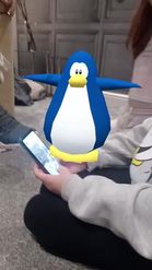 Preview for a Spotlight video that uses the Club Penguin Lens