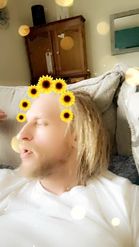 Preview for a Spotlight video that uses the Sunflower Crown Lens