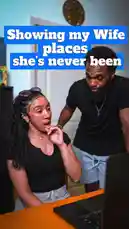 A couple shares a fun experience as the wife explores new places for the first time. From getting into the car to seeing the engine and visiting a bathroom, her reactions show genuine surprise and curiosity. by @theclassiiics with Original Sound by theclassiiics