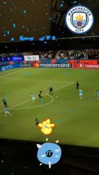 Preview for a Spotlight video that uses the MANCHESTER CITY Lens