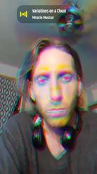 Preview for a Spotlight video that uses the trippy colourdelay Lens