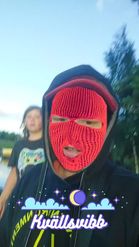 Preview for a Spotlight video that uses the balaclava - red Lens