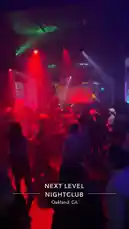 tufavlatiino 님이 만든 Original Sound 포함 @tufavlatiino 님이 만든 This high-energy scene captures a packed dance floor at a themed party, bathed in vibrant red, blue, and green lights. Guests, many wearing cowboy hats, are dancing enthusiastically under a disco ball and sweeping laser beams. The atmosphere is electric, filled with motion and celebration.