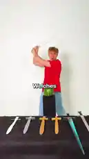 Watch Felix take on a series of increasingly difficult swords in a fun challenge to cut a watermelon. From a plastic toy sword to a real metal blade, see if he can slice through it! by @mehlix with Original Sound by mehlix