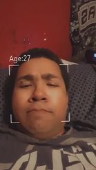 Preview for a Spotlight video that uses the Guess My Age Lens