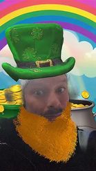 Preview for a Spotlight video that uses the Leprechaun's Luck Lens