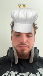 Preview for a Spotlight video that uses the Chef Cooking Hat Lens