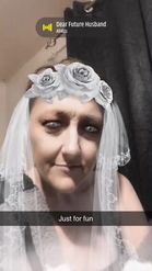 Preview for a Spotlight video that uses the Halloween Bride Lens