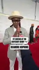 Get the inside scoop on the Kentucky Derby red carpet fashion! This exclusive look features interviews with NFL stars DeAndre Hopkins, Fred Warner, Jeffery Simmons, Zay Flowers, and Jaxson Dart. They break down their unique outfits, from designer shoes and suits to denim jackets and hats, revealing the stories behind their stylish choices for the big race. by @nfl with Original Sound by nfl