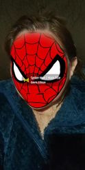 Preview for a Spotlight video that uses the Spiderman mask Lens