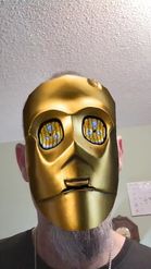 Preview for a Spotlight video that uses the C3PO StarWars Lens