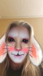 Preview for a Spotlight video that uses the Young cute bunny Lens