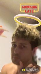 Preview for a Spotlight video that uses the Holy Angel Wings Lens