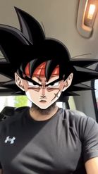 Preview for a Spotlight video that uses the noface goku Lens