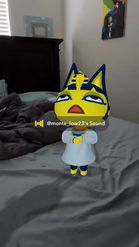 Preview for a Spotlight video that uses the Ankha IRL Lens