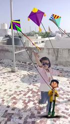 Preview for a Spotlight video that uses the Kite Festival Lens