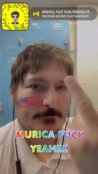 Preview for a Spotlight video that uses the Usa flag Lens