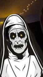 Preview for a Spotlight video that uses the The Nun Horror Lens