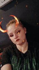 Preview for a Spotlight video that uses the Flaming Horns Lens