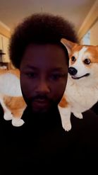 Preview for a Spotlight video that uses the Corgi on shoulders Lens