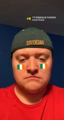 Preview for a Spotlight video that uses the Irish flag Lens