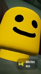 Preview for a Spotlight video that uses the Lego Head Lens