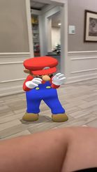 Preview for a Spotlight video that uses the Super Mario Twerk Lens
