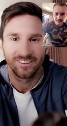 Preview for a Spotlight video that uses the MESSI FACETIME Lens
