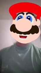 Preview for a Spotlight video that uses the Mario Head Lens