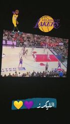 Preview for a Spotlight video that uses the Lakers Logo Lens