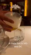 Watch as a bartender expertly prepares a smoky cocktail in a sophisticated restaurant setting. This step-by-step guide shows you how to create a visually stunning drink with dry ice, perfect for impressing guests or elevating your home bar experience. by @delwinbazilme with MILLION DOLLAR BABY by Tommy Richman