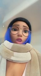 Preview for a Spotlight video that uses the Cozy Scarf Lens
