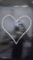 Preview for a Spotlight video that uses the BnW Heart Chain Lens