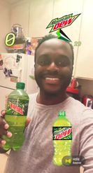 Preview for a Spotlight video that uses the Mountain Dew Lens