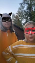 Preview for a Spotlight video that uses the LadyBug CatNoir Lens
