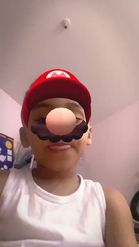 Preview for a Spotlight video that uses the Mario Hat Lens