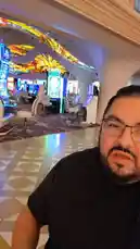 In this exciting real-time recording, content creator David Valenz shares his incredible luck inside a vibrant casino. He films himself before showcasing a massive win of $2,815.00 on the 'Queen Chiu' slot machine. The screen displays the game's theme, paylines, and jackpot amounts, capturing the thrill of a big win. by @mrvechain with Original Sound by mrvechain
