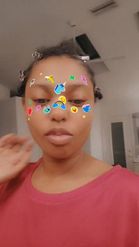Preview for a Spotlight video that uses the Cutie Stickers Lens