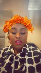 Preview for a Spotlight video that uses the Fall Flower Crown Lens